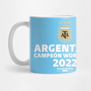 Argentina Campeon World Cup 2022 Mug